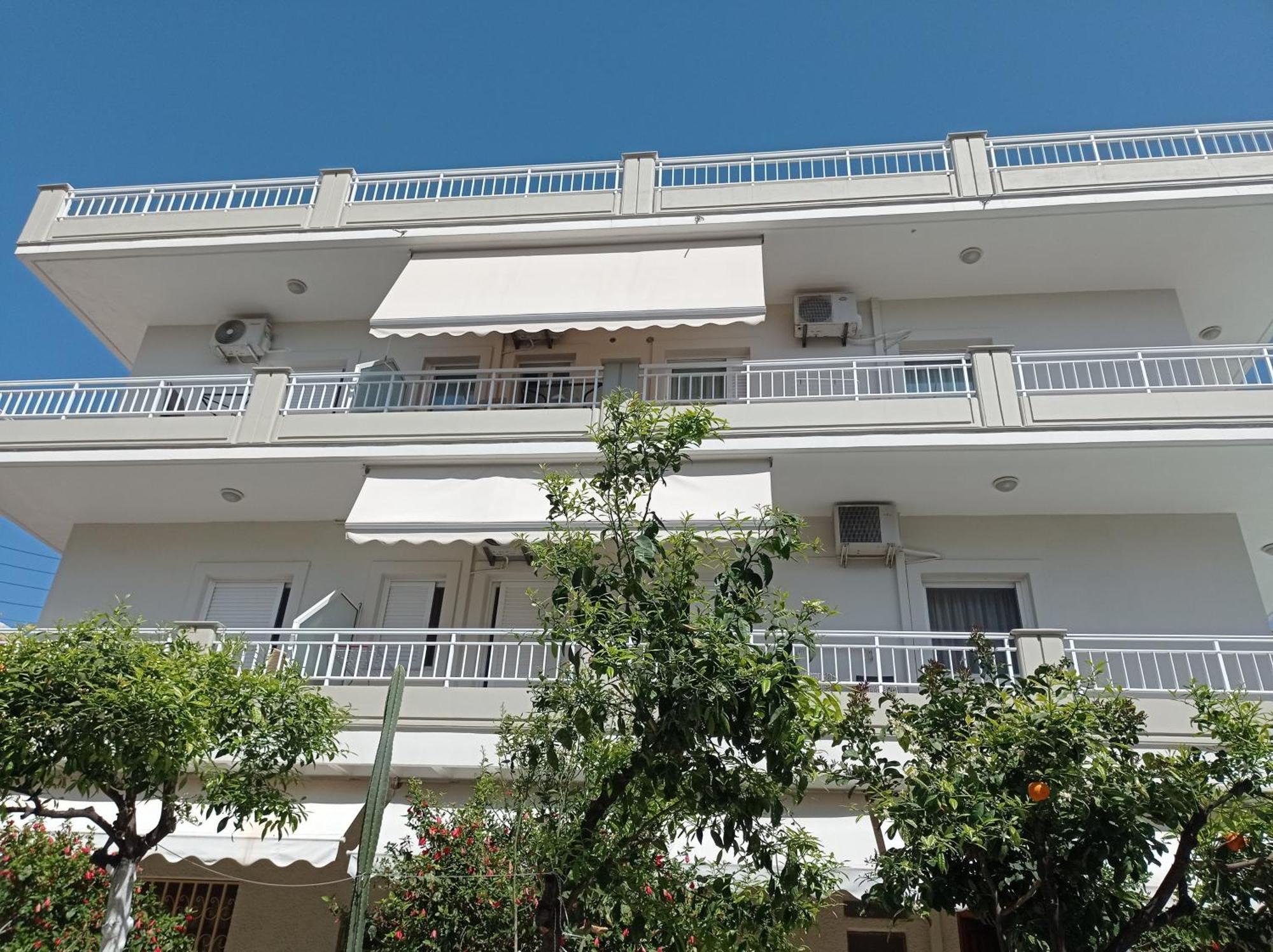 Tasos Seagull Apartments Chrissi Akti Chania Exterior foto